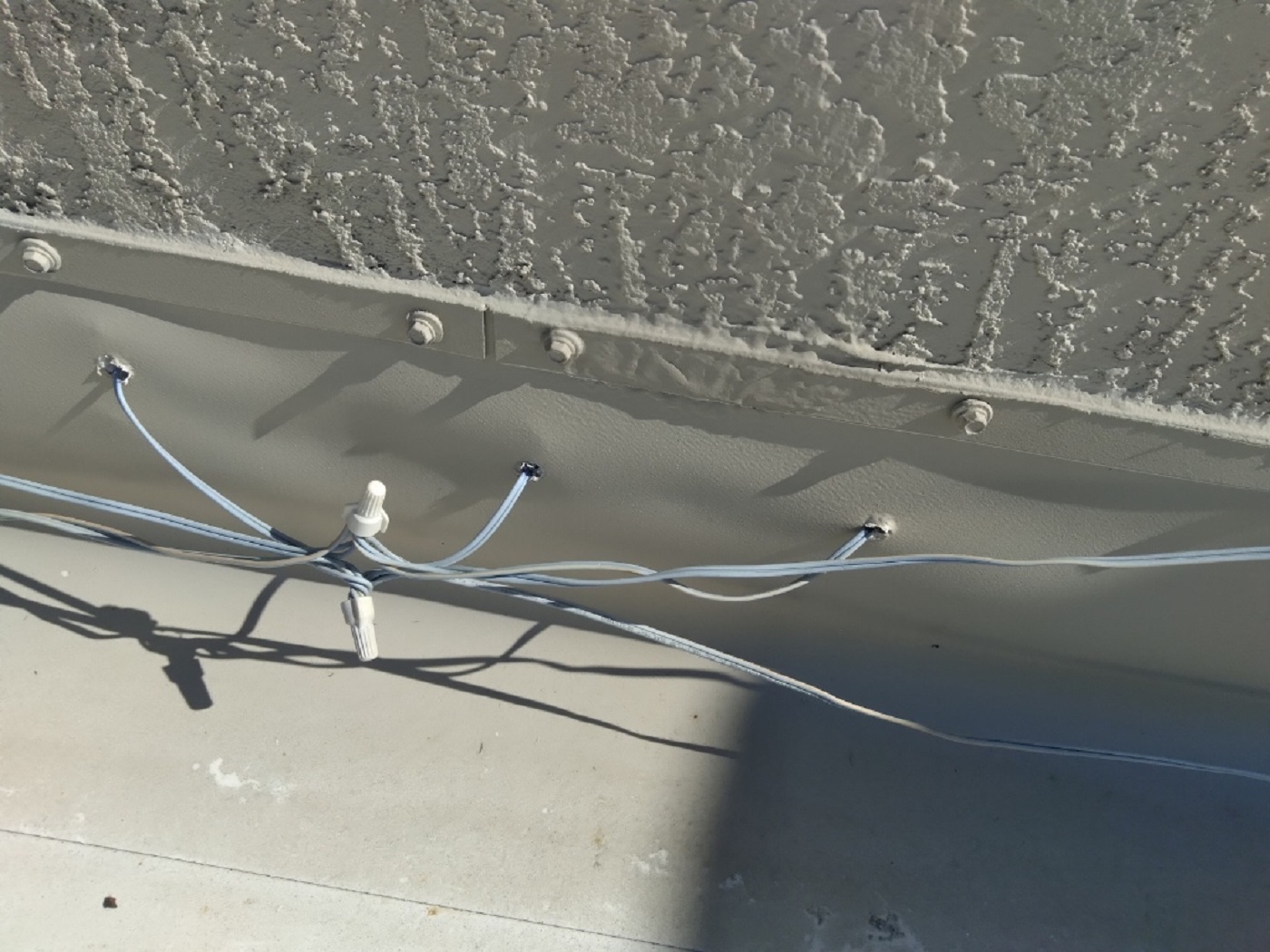 Damaged TPO roof repair