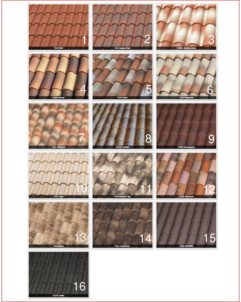 La Escandella S Clay Roof Tile cover