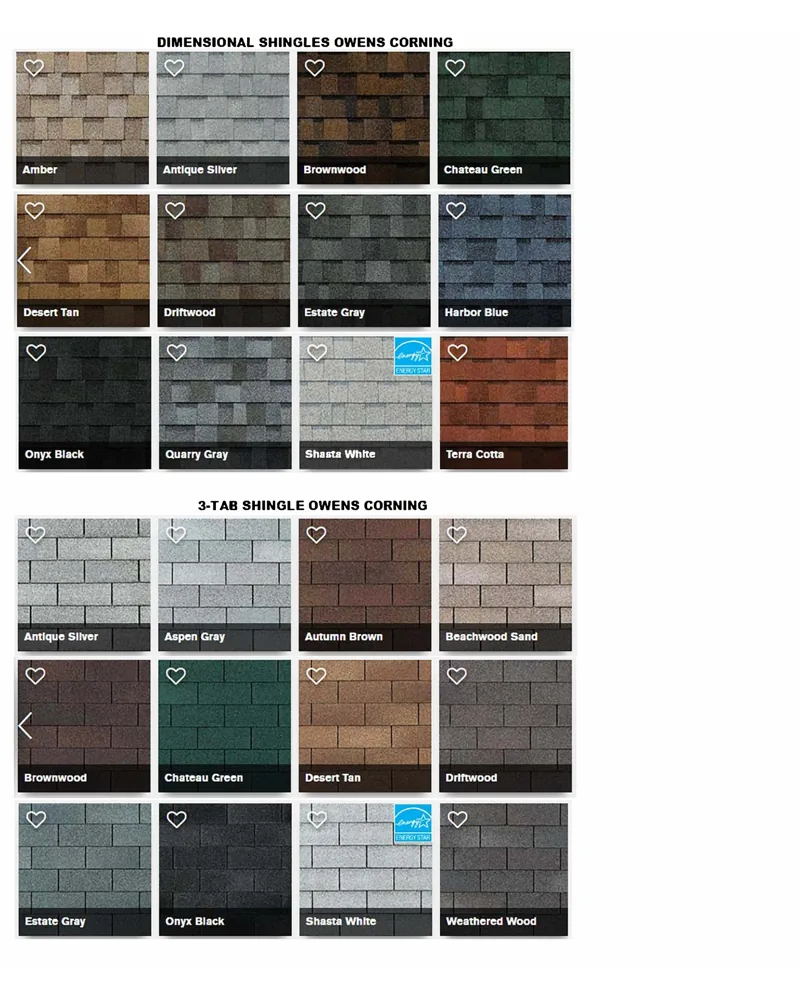 Owens Corning Shingle Roofing Catalog cover