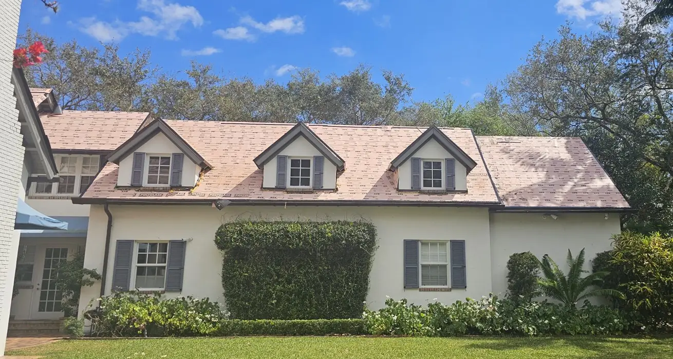 Underlayment recovery layer installed over original substrate in South Florida
