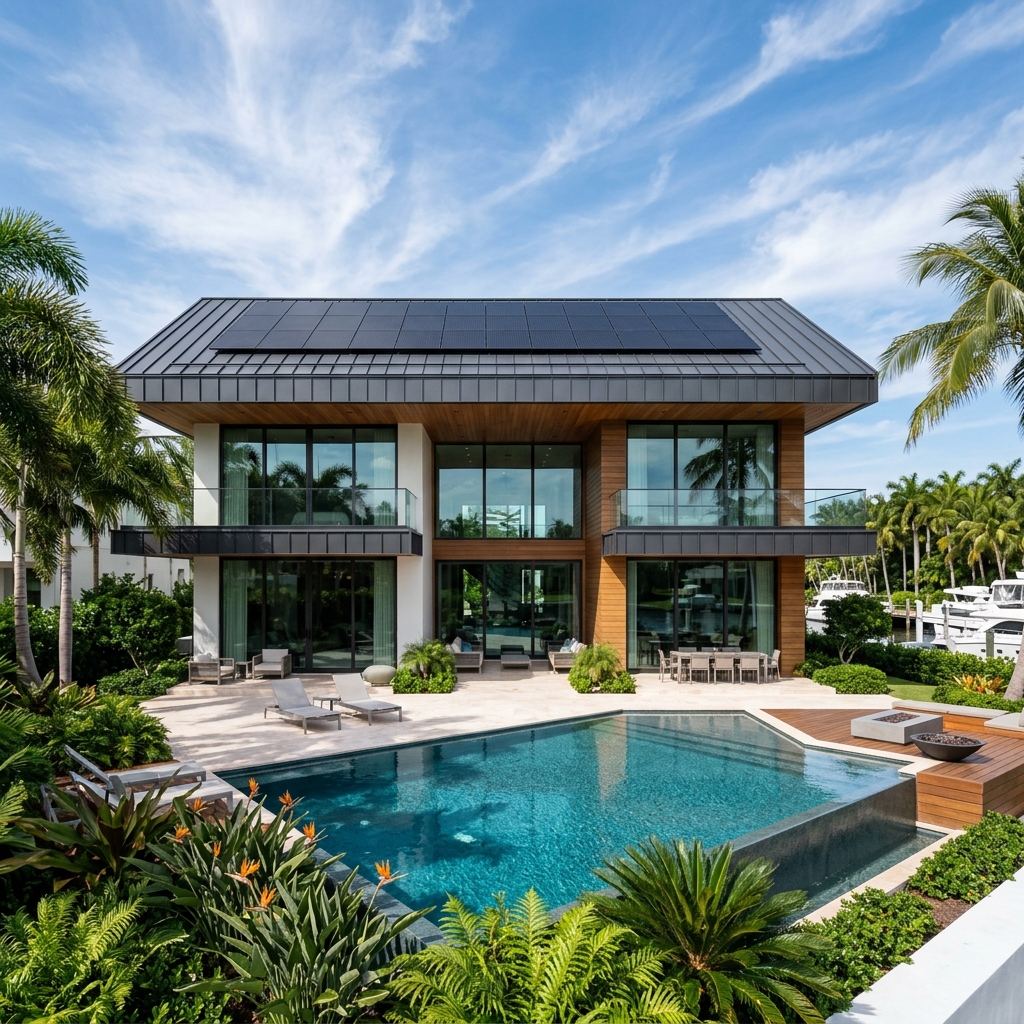 Solar Panel Installation on Metal Roofs Fort Lauderdale FL | Planet Roofing