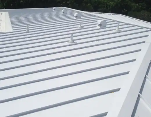 Aluminum roof