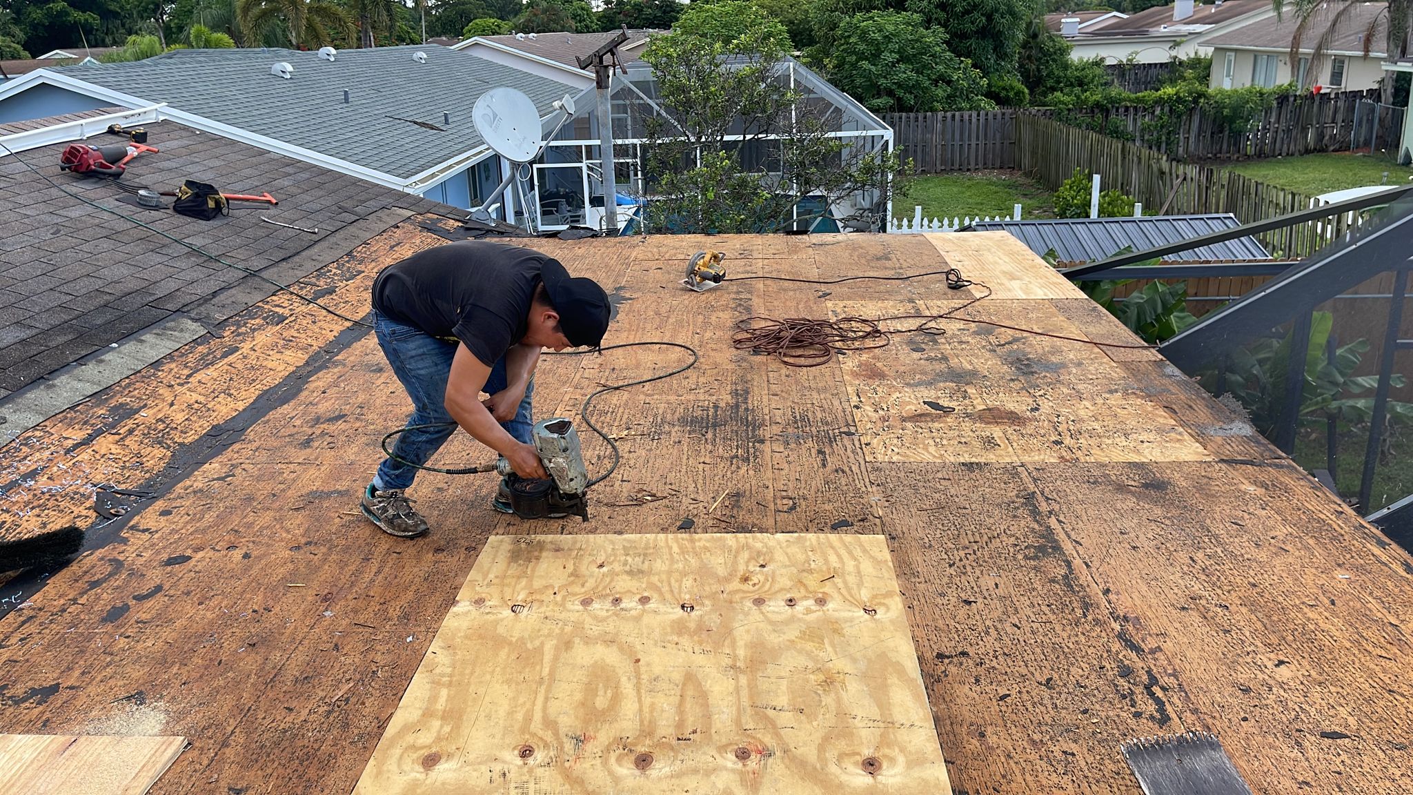 repairing roof deck in florida