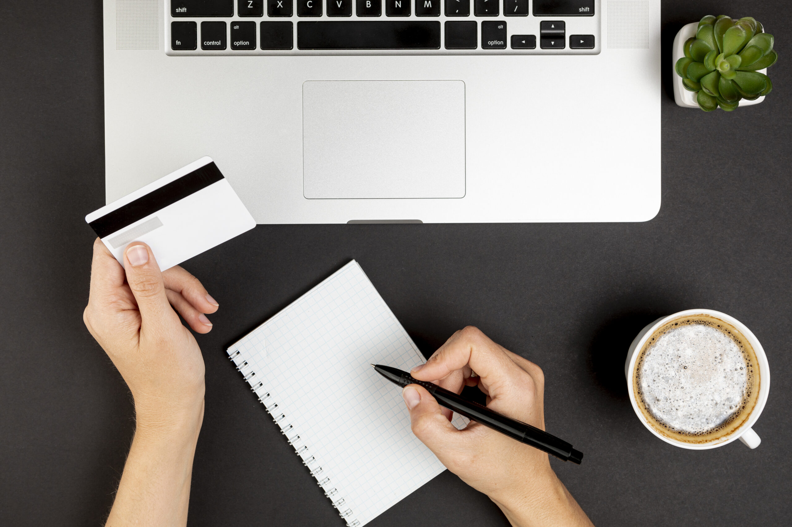 person signing a roof payment plan contract