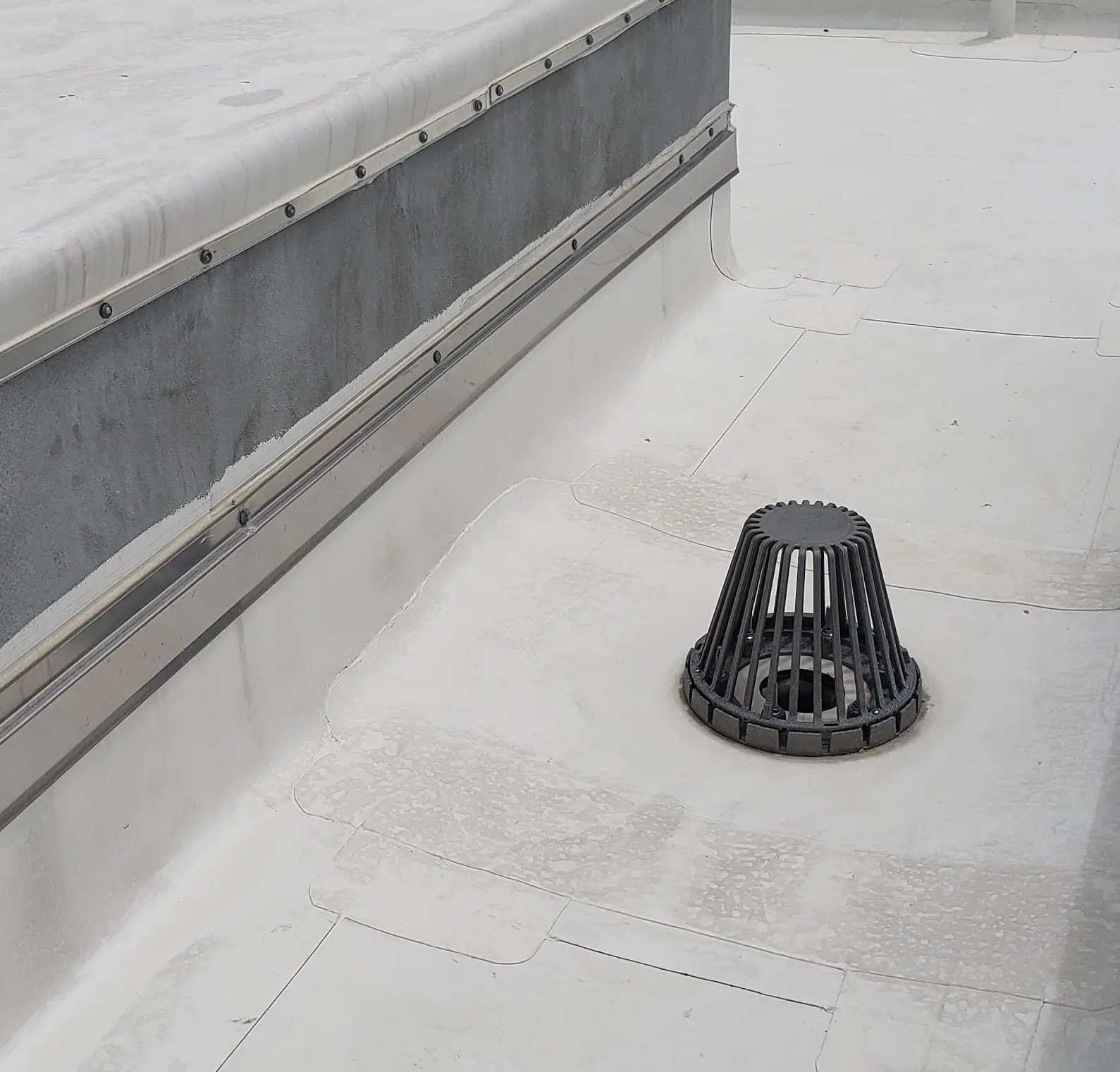 tpo roof drain