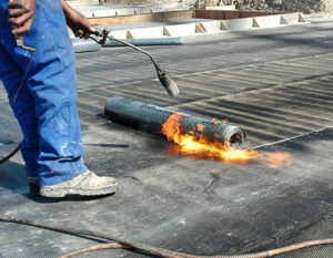 SBS Torch down roofing system