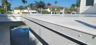 flat tpo roofing build up roof edge